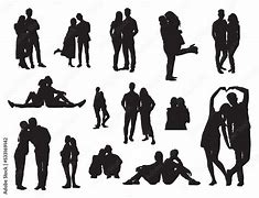 Image result for Cute Couple Silhouette