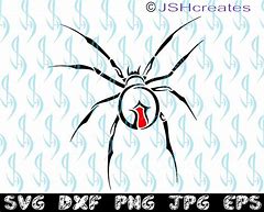 Image result for Black Widow Spider SVG Free