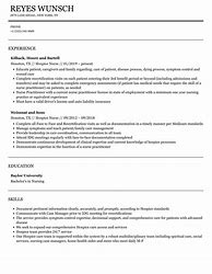 Image result for Hospice Nurse Resume Examples