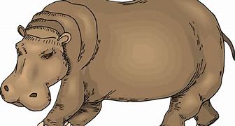 Image result for Animal Clip Art Hippo