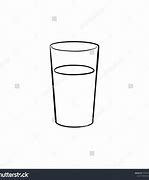 Image result for A Glass Filled with Water Outline