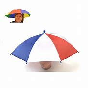 Image result for Umbrella Hat Blue Yellow