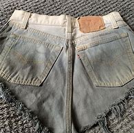 Image result for White Levi Shorts