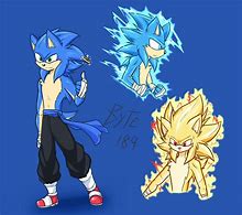 Image result for Sonic DBZ Art Style