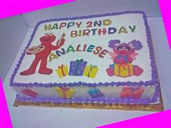 Image result for Elmo and Abby Cake