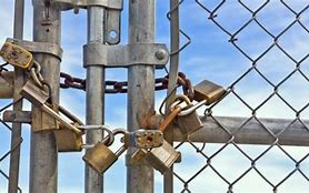 Image result for Locked Gate