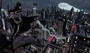 Image result for Batman Dark Knight Gotham City