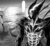 Image result for Saitama Punching Cosmic Garou