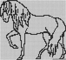 Image result for Horse Pixel Art Grid