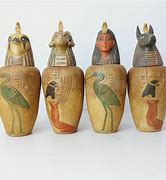 Image result for Canopic Jars Ancient Egypt