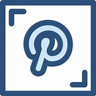 Image result for Pinterest SVG Icon