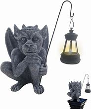 Image result for Solar Gargoyle Statues