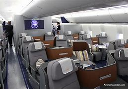 Image result for Boeing 747-8 Business Class