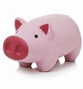 Image result for Pink Pig with Orange Arms Dog Toy