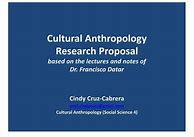 Image result for Anthropology Research Proposal Example