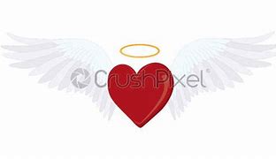 Image result for Angel Heart Drawing