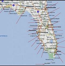 Image result for Florida's West Coast Map