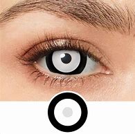 Image result for White Sclera Contacts