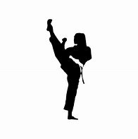 Image result for Taekwondo Silhouette