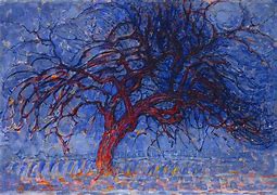 Image result for Mondrian Red Tree