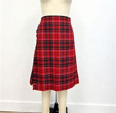 Image result for Red and Black Plaid Kilt