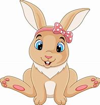 Image result for Cute Cartoon Baby Rabbit