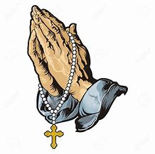 Image result for Praying Hands with Rosary Art