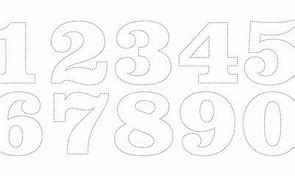 Image result for 26 Number Cut Out