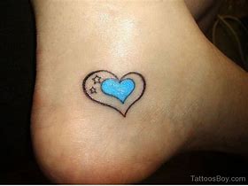 Image result for Heart Ankle Tattoo