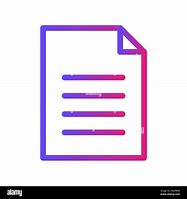 Image result for Document Icon White