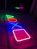 Image result for PlayStation Logo Neon