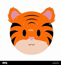 Image result for Baby Tiger Face Clip Art Outline