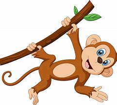 Image result for Cute Cartoon Baby Monkey