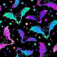 Image result for Halloween Bat Fabric