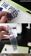 Image result for How to Use Transfer Tape Vinyl