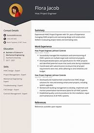 Image result for HVAC Project Engineer Resume