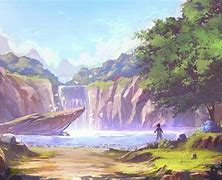 Image result for Anime River Wallpaper