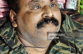 Image result for Tamil Tiger Leader Body