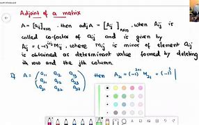 Image result for Adjoint Matrixx