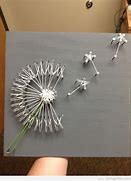 Image result for Wall Art Pins String