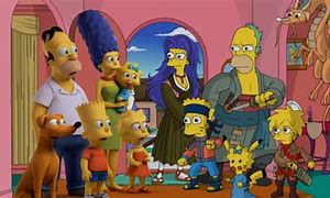 Image result for Simpsons as Anime