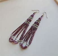 Image result for Beaded Loop Earrings