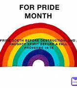 Image result for Pride Goeth Before Destruction