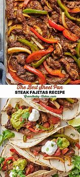 Image result for Ree Drummond Sheet Pan Steak Fajitas