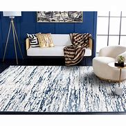 Image result for Navy Gray Abstract Wool Area Rugs