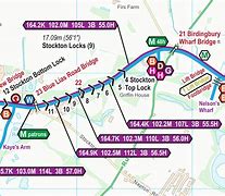 Image result for Grand Union Canal Route Map