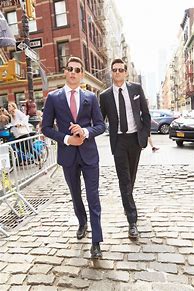 Image result for Black Italian Suit