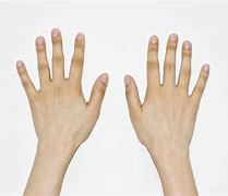 Image result for Hand Facing Down Blue