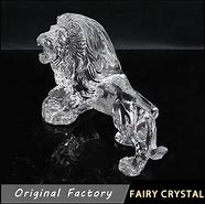 Image result for Crystal Lion Figurine