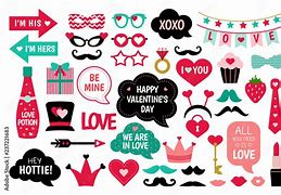 Image result for Valentine's Day Photo Booth Props